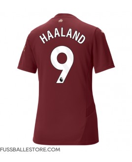 Günstige Manchester City Erling Haaland #9 3rd trikot Damen 2024-25 Kurzarm